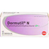 DORMUTIL N tablets 20 pc Diphenhydramine hydrochloride