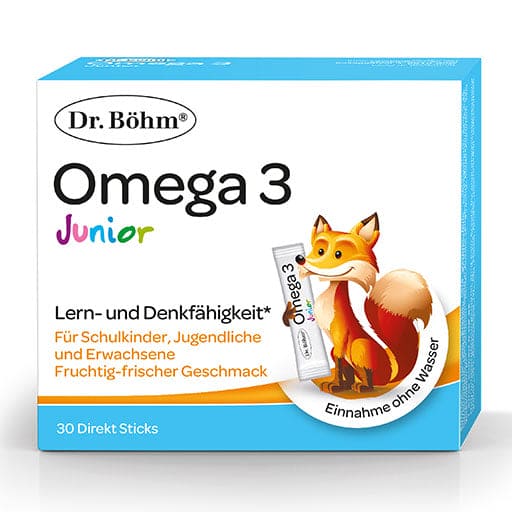 DR.BÖHM Omega-3 Junior Direct Sticks