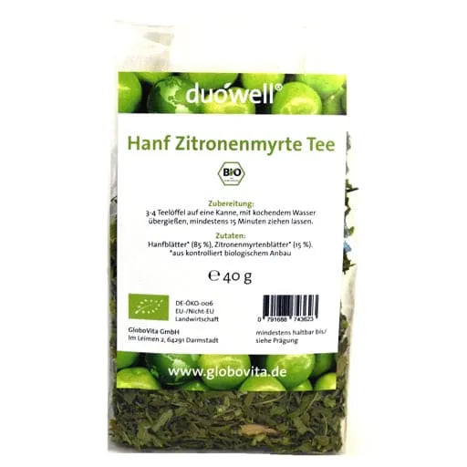 DUOWELL Hemp Lemon Myrtle Tea Organic