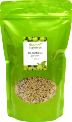 DUOWELL Superfood Organic Hemp Nuts Shelled