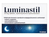 Diphenhydramine hydrochloride, Luminastil 50mg x 10 tablets