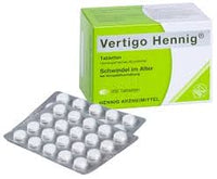 Dizziness, VERTIGO HENNIG tablets