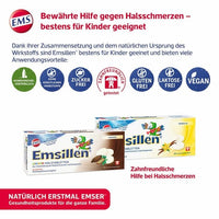 EMSILLEN children's throat lozenges vanilla