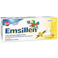 EMSILLEN children's throat lozenges vanilla