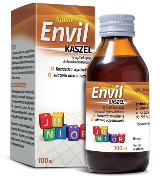 ENVIL Junior Cough Syrup, 2y+ cough medicine for babies