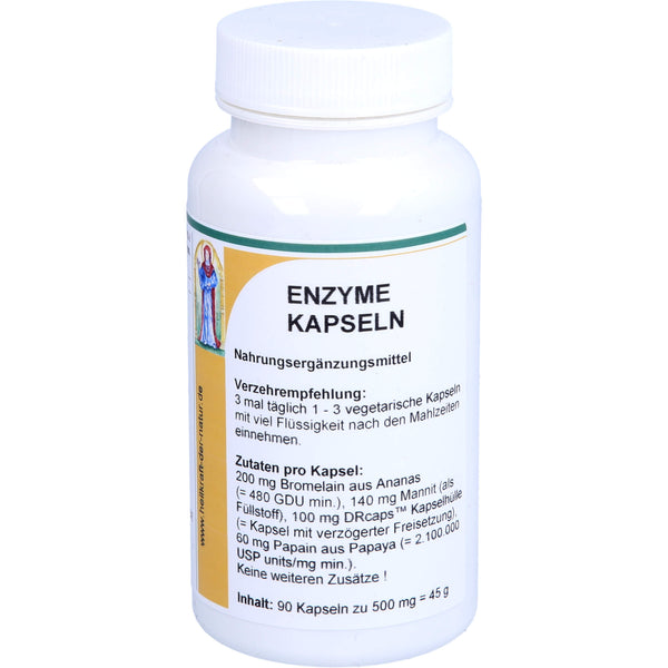 ENZYME Bromelain Papain gastro-resistant capsules