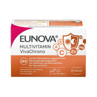 EUNOVA VivaChrono 24-hour supply of selected vitamins and minerals UK