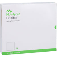 EXUFIBER 20x30 cm gel fiber bandage