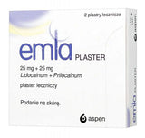 Emla. Medicinal plaster x 2 pieces, healing patch