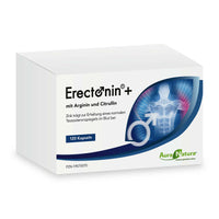 Erection, male erection, l-arginine and l-citrulline, ERECTONIN+ capsules