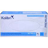 Examination Gloves KOLIBRI Premium U.Hands.Nitrile unst.pf XL blue