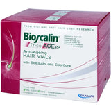 External treatment of diffuse hair loss in menopausal women, TRICO Age 45+ Ampoules