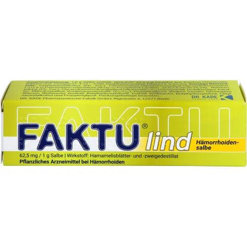 FAKTU lind ointment with witch hazel 25 g hemorrhoidal disease UK