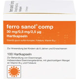 FERRO SANOL, iron(ii) sulfate, folic acid, vitamin B12, iron deficiency anemia