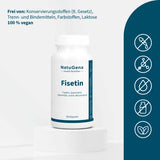 FISETIN+Quercetin+Spermidine+Vitamin B3 vegan caps. 90 pieces