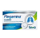 FLEGAMINA 8mg x 40 tablets, chronic bronchitis, cystic fibrosis, atelectasis