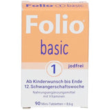 FOLIO 1 basic iodine-free film-coated tablets UK