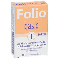 FOLIO 1 basic iodine-free film-coated tablets UK