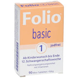 FOLIO 1 basic iodine-free film-coated tablets UK