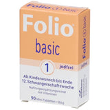 FOLIO 1 basic iodine-free film-coated tablets UK