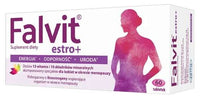 Falvit ESTRO + x 60 tablets, menopause supplements, menopause vitamins