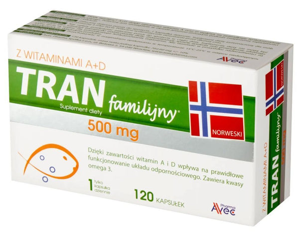 Family Fish Oil A+D 120 capsules