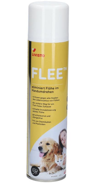 Flee Preparation for combating fleas, allergens, mites