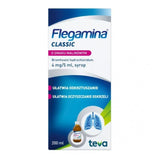 Flegamina 4mg / 5ml syrup, raspberry flavor 200ml