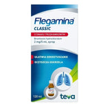 FLEGAMINA Strawberry syrup 120ml  chronic bronchitis