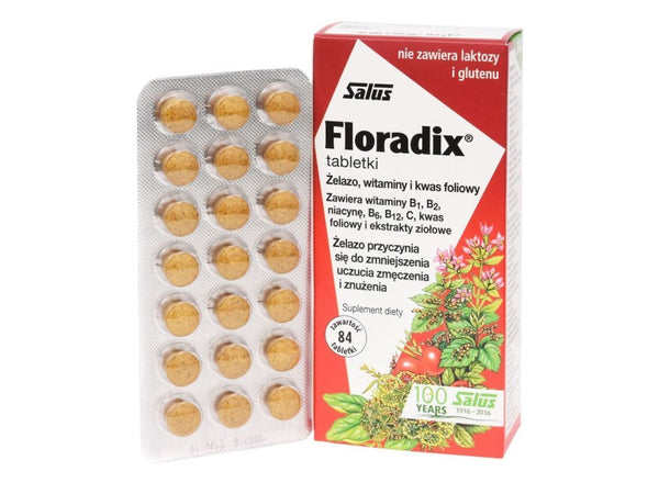 Floradix x 84 tablets Floradix complements