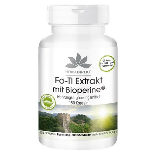 Fo-Ti extract with Bioperinefi