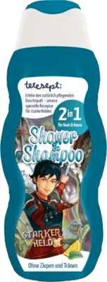 For children from 3 years, Shower & Shampoo Strong Hero UK