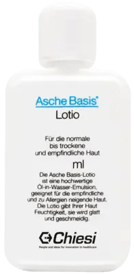 For sensitive and allergy-prone skin, ASCHE base lotio UK