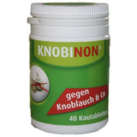 Fresh breath after eating garlic, onions, alcohol, KNOBINON Chewable Tablets Tin