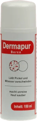 Fro pimple, blackheads on face, blackhead remover, DERMAPUR Berco liquid UK