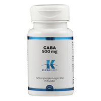 Gaba supplement, GABA 500 mg KLEAN LABS capsules