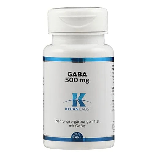 Gaba supplement, GABA 500 mg KLEAN LABS capsules