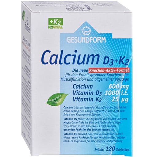 Calcium D3+K2 tablets