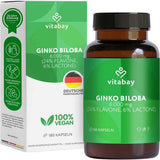 GINKGO BILOBA EXTRACT 6000 mg vegan capsules 180 count