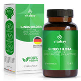 GINKGO BILOBA EXTRACT 6000 mg vegan capsules 180 count