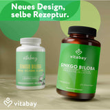 GINKGO BILOBA EXTRACT 6000 mg vegan capsules 180 count