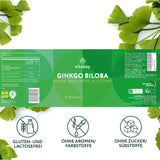 GINKGO BILOBA EXTRACT 6000 mg vegan capsules 180 count