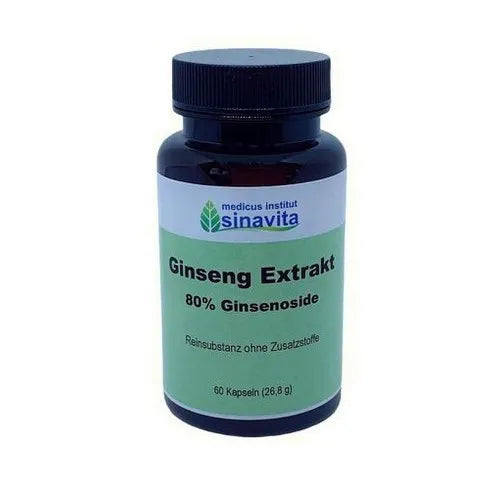 GINSENG EXTRACT 80% Ginsenoside Capsules