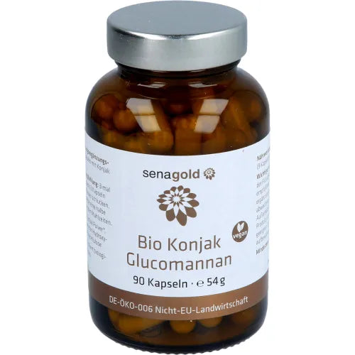 GLUCOMANNAN Organic Konjac Powder * Satiety Capsules