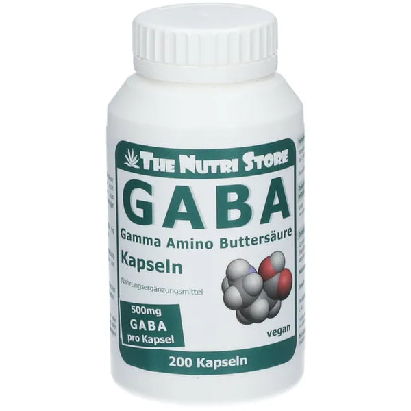 Gaba supplement, GABA 500 mg vegetarian capsules