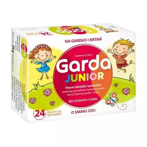 Garda Junior, Icelandic lichen, marshmallow, 6+, hroat, larynx UK