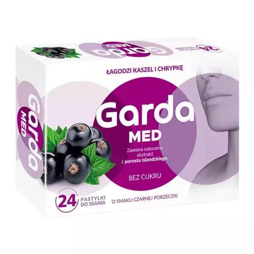 Garda Med, blackcurrant, hoarseness, cough, 4 years+ UK