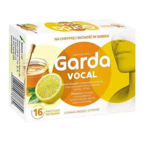 Garda Vocal, honey, Icelandic lichen, marshmallow UK