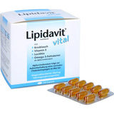 Garlic, vitamin E, lecithin and omega-3 fatty acids, LIPIDAVIT Vital Capsules