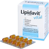 Garlic, vitamin E, lecithin and omega-3 fatty acids, LIPIDAVIT Vital Capsules